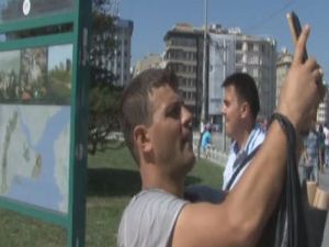 Taksim'de şüpheli çanta paniği