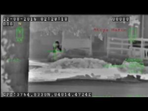 Teröristlerin etkisiz hale getirilme anı kamerada