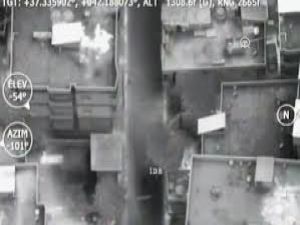 Terör örgütüne darbe görüntüleri