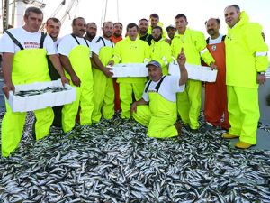 Başbakan Davutoğlu denize açıldı