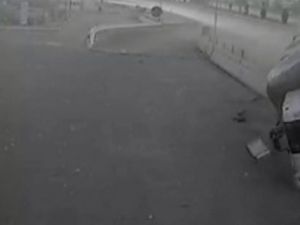 Faciayı güvenlik bariyeri önledi