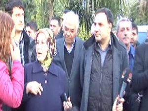 HDP’li eylemcilere yaşlı kadından tepki: 'Daha ne istiyorsunuz?'