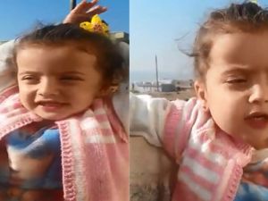 Cizreli minik kız çocuğu teröre böyle isyan etti!