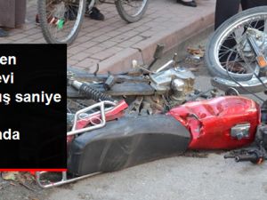Motorsiklet Tamircisi ve Müşterisi, Ölümden Son Anda Kurtuldu