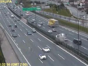 FSM girişindeki akıl almaz kazanın yeni güvenlik kamera görüntüleri ortaya çıktı