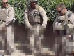 Cesetlerin üzerine işediler