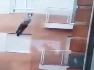 Anahtarlarını evde unutması sonu oldu