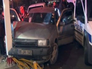 Nefes kesen kovalamaca kazayla bitti