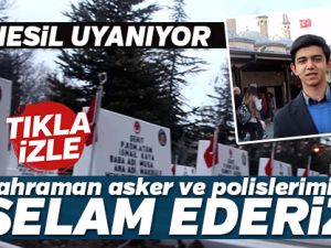 AK Lise'den "Kahraman Asker ve Polislerimize Selâm Ederiz!"