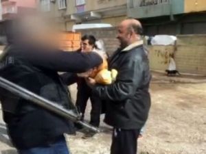 Derik halkına polis şefkati