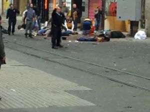 İstiklal Caddesi'nde patlama: 2 ölü