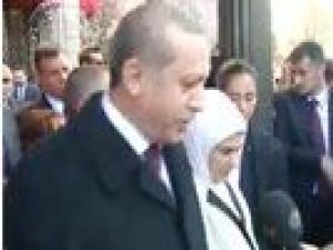 Erdoğan'a ABD'de coşkulu karşılama