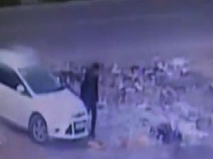 Diyarbakır'ı kana bulayan hain kameraya yansıdı