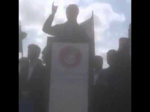 Alparslan Kuytul; 'Peygamber şu anda miting alanımızda'