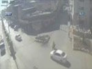 İbretlik kazalar MOBESE kameralarında