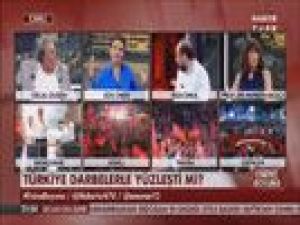 Profesörden canlı yayında skandal sözler