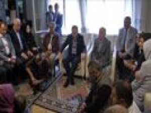 Cumhurbaşkanı Erdoğan, 15 Temmuz şehitlerinin ailelerini ve gazileri ziyaret etti