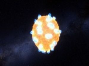 İlk defa bir yıldızın ölümü görüntülendi!