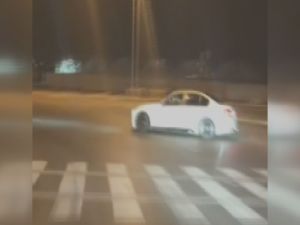 Trafik magandası ortalığı birbirine kattı