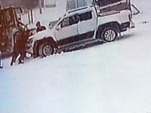 Ölümden dönme anı kamerada