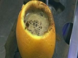 Portakal içinde pişen ‘Türk Kahvesi’