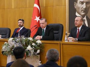 Erdoğan: Meydanlarda yer almamıza mani bir hal yok