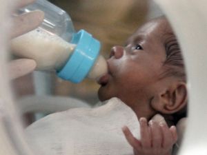 Miras anne sütüyle, yaşam savaşını kazandı