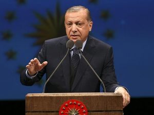 Cumhurbaşkanı Erdoğan konuşuyor