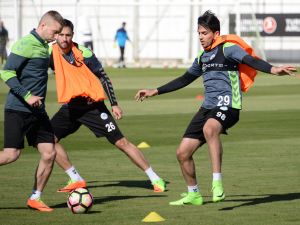 Atiker Konyaspor'da Gaziantepspor maçı hazırlıkları sürüyor
