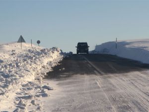 Ardahan'da 1 Mayıs'ta kar, kış