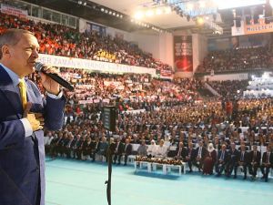 Cumhurbaşkanı Erdoğan kongrede  konuştu