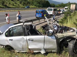 Düzce’de feci kaza: 4 ölü