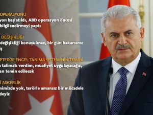 Başbakan Yıldırım'dan Rakka değerlendirmesi
