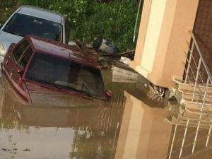 Bolu'da şiddetli yağış