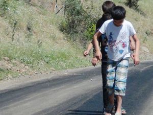 30 derece sıcaklık asfaltı eritti