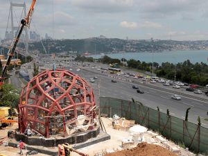 15 Temmuz Şehitler Abidesi inşa ediliyor