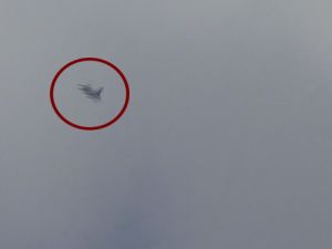 Cumhurbaşkanının uçağının inişi sırasında F-16 sorti yaptı
