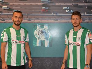 Konyaspor'da çifte imza