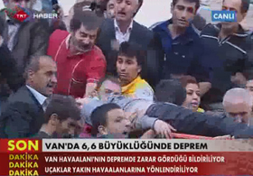 Van depremi kurtarma çalışmaları