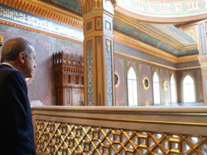 Cumhurbaşkanı Erdoğan, Yıldız Hamidiye Camisini ibadete açtı