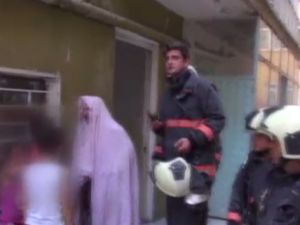 Tartıştığı karısını çocuklarının gözü önünde diri diri yaktı