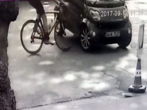 Sarıyer’de profesyonel bisikletçi ölümden döndü