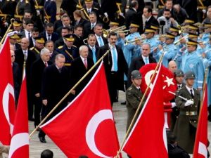 Devletin Zirvesi Anıtkabir'de