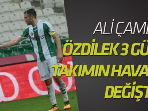 Çamdalı: Mehmet hoca takımın havasını değiştirdi