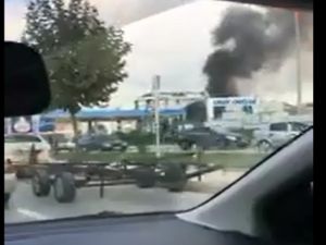 İstanbul Tuzla'da benzin istasyonunda patlama!