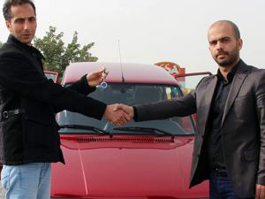 50 Bin TL’lik 2002 model Tofaş marka otomobil Trabzon’a geldi