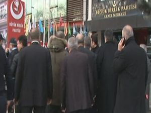 Ankara'da BBP Genel Merkezi'nde yangın çıktı