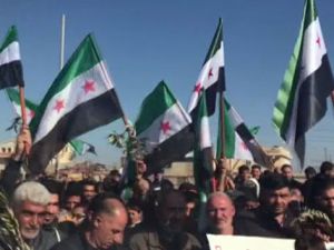 Burseya Dağı zaferi Azez'de teşrik tekbirleri ile kutlandı