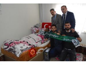 Konyaspor'dan Afrin gazisine ziyaret