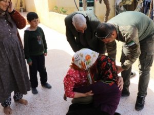 Afrin’de bayıltan buluşma